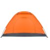 1-Person Waterproof Camping Dome Tent Automatic Pop Up Quick Shelter Outdoor Hiking Orange